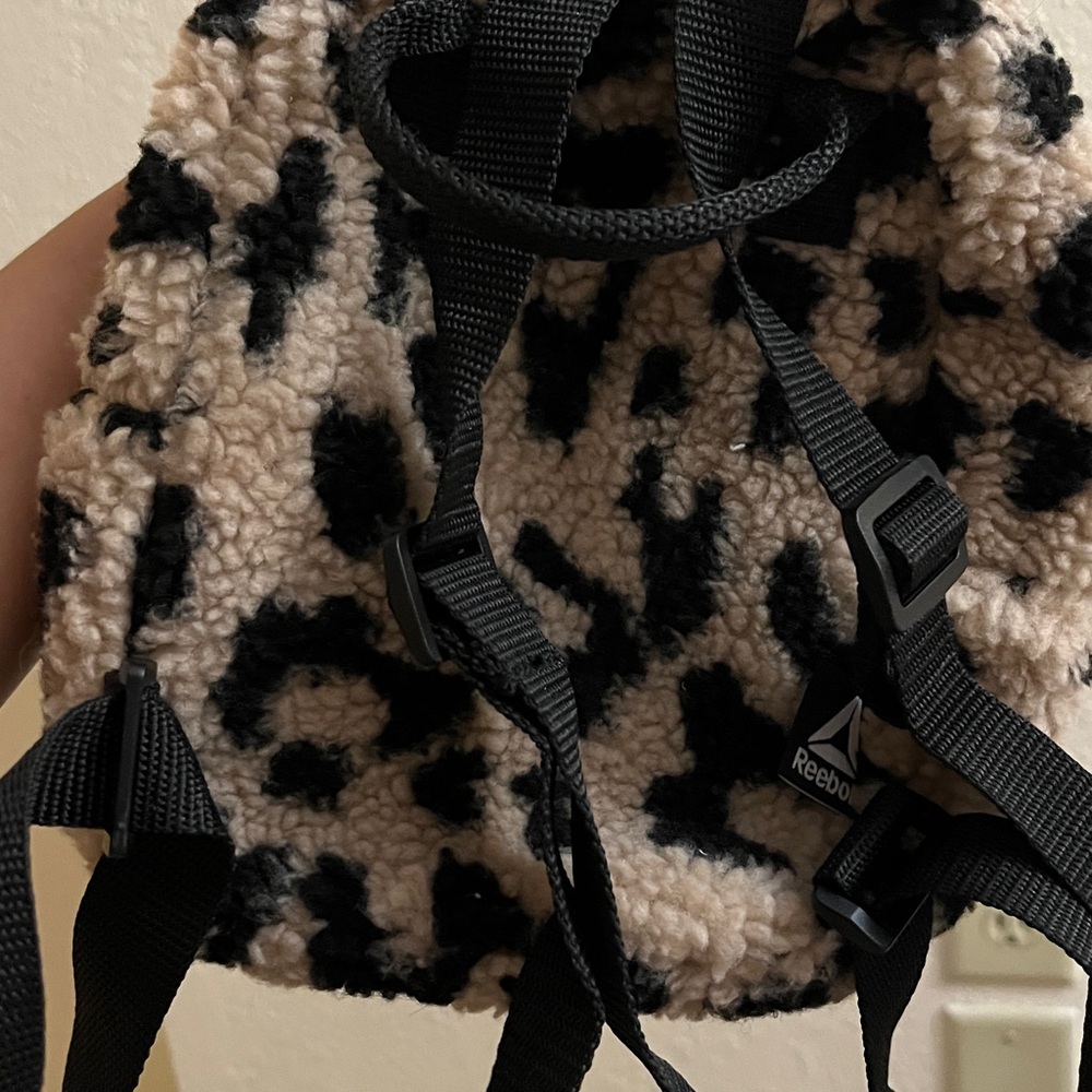 Reebok Leopard Mini Fur Backpack - Picture 4 of 4